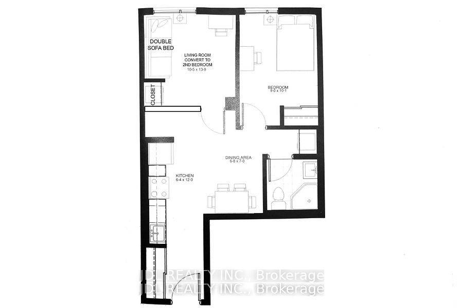 Best Deal ! U Style Condominium 606 sqft, Builder upgraded to 2 bedroom unit, both bedroom have large window, Ceiling Height Of Approximately 9 Feet, Open Concept European style Kitchen, ...