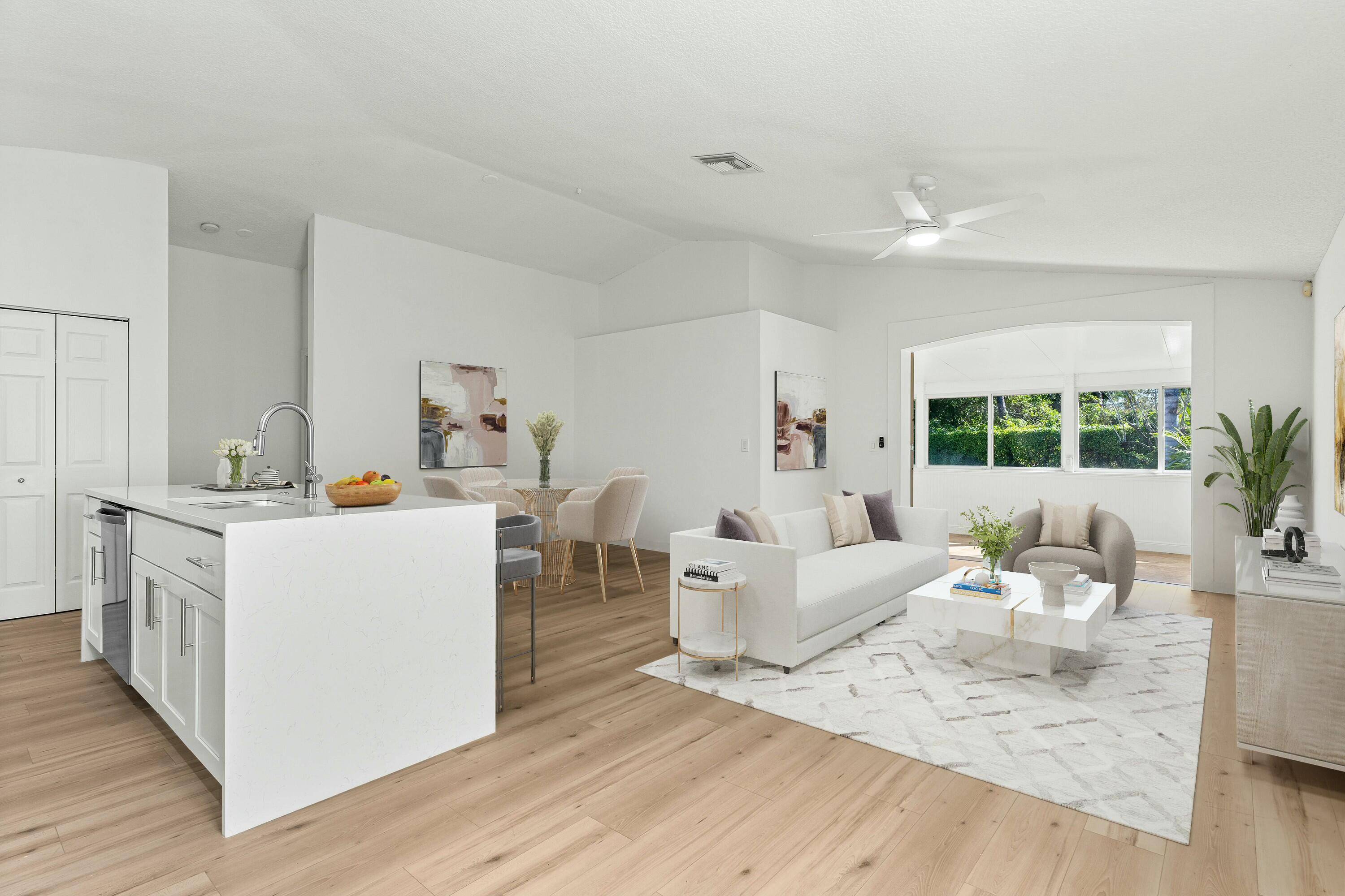 MOTIVATED SELLER RENOVATED 3 2 SINGLE FAMILY HOME IN GATED COMMUNITY FEATURING A NEW ROOF, NEW KITCHEN, NEW FLOORS, NEW APPLIANCES.