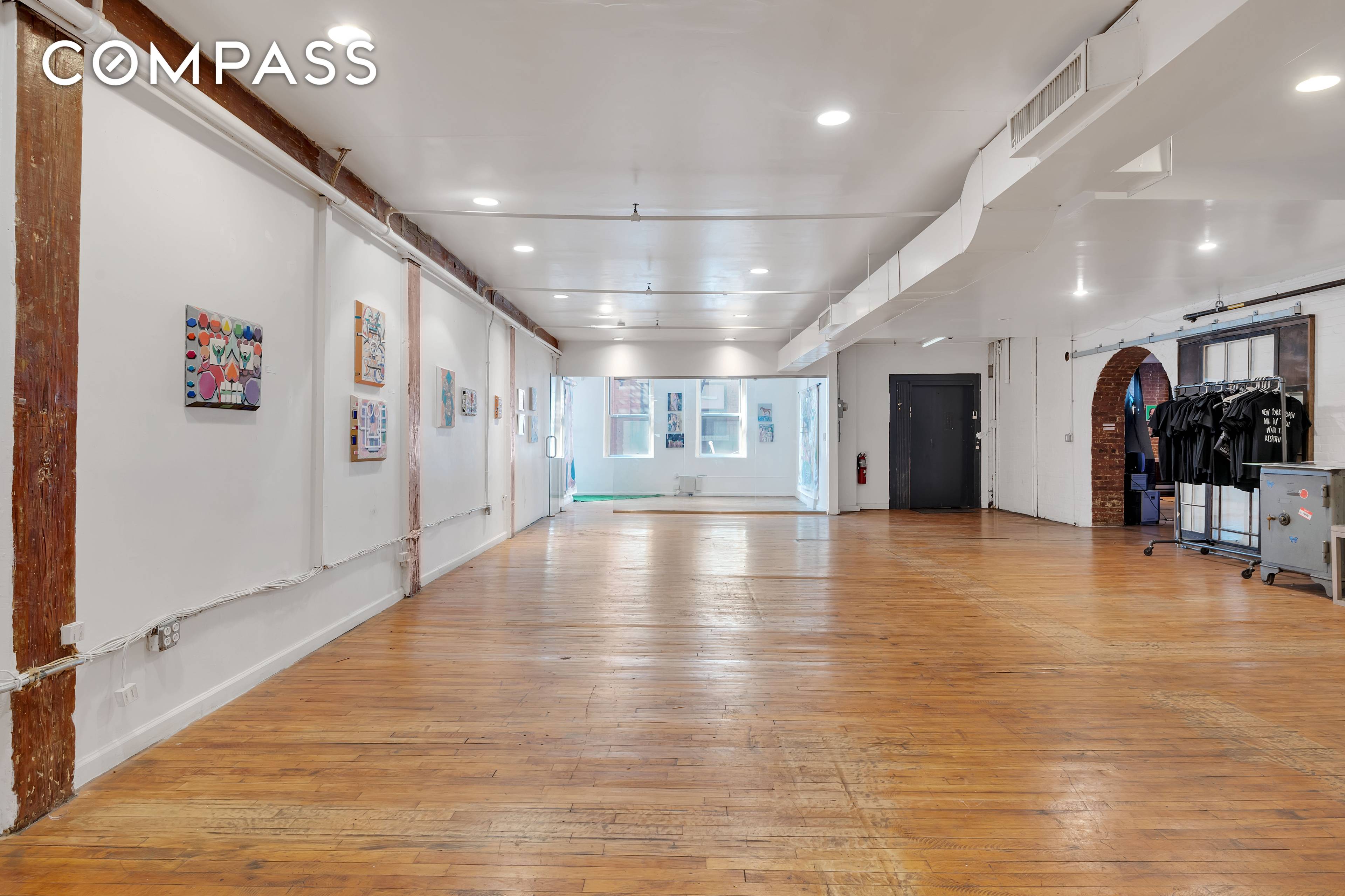 Massive 4, 000 square foot original downtown loft.