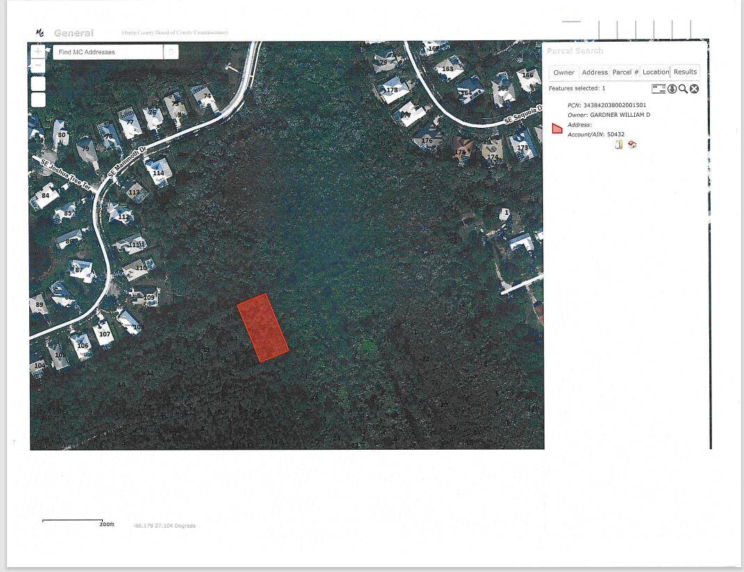 Prime Residential Vacant Lot Opportunity in Poinciana Gardens in Hobe Sound.