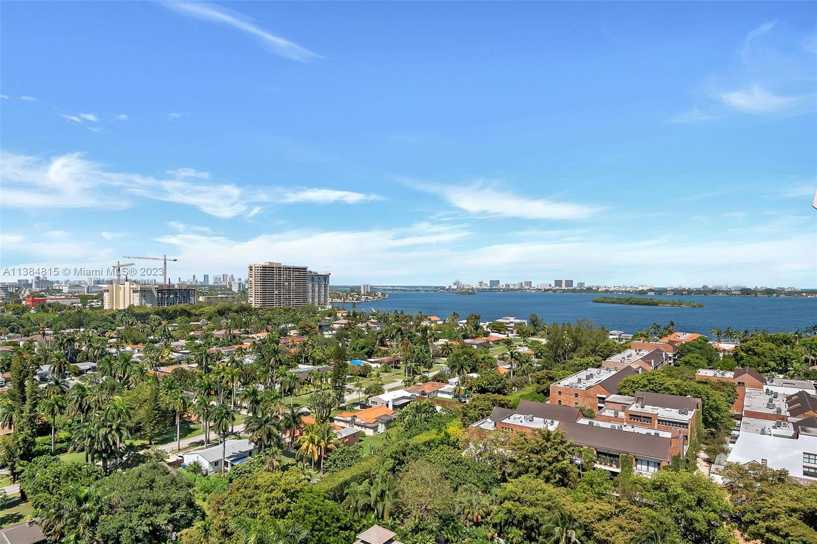 Exceptional 2 bed, 2 bath unit with not only stunning city views but also captivating Intercostal views.