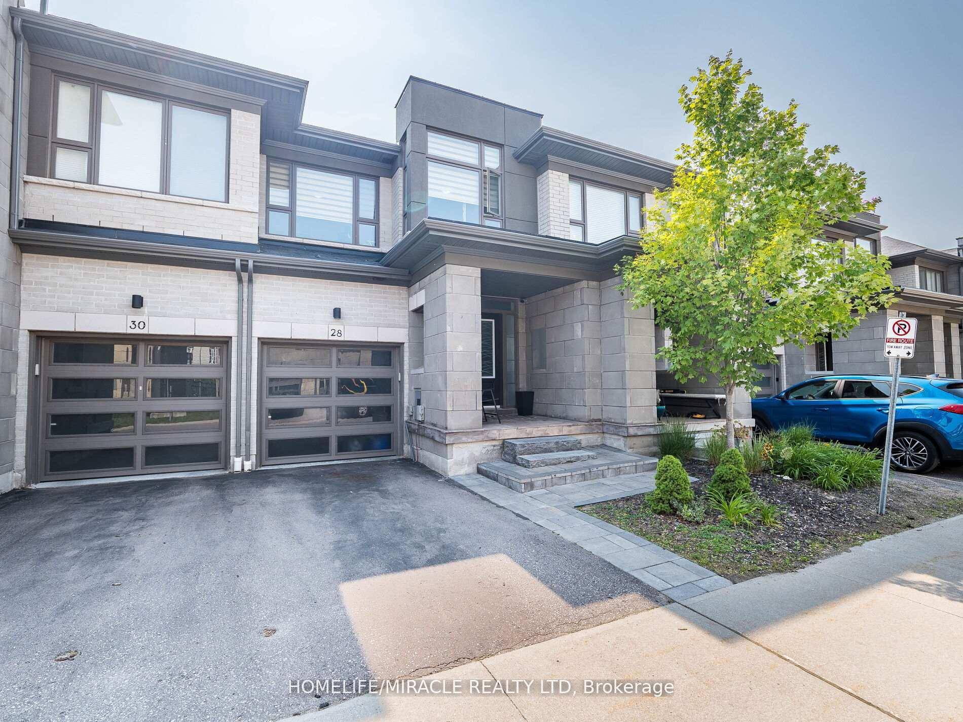 Welcome to 28 Donald Fleming Way, a beautifully upgraded townhome in the heart of Whitby offering 3 spacious bedrooms and 2.