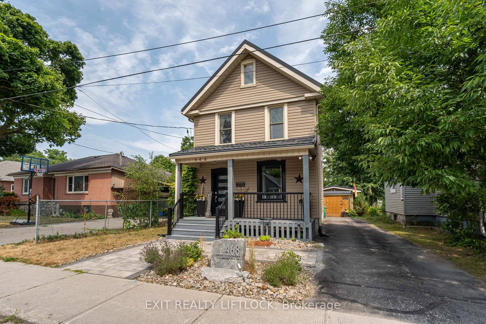 Tucked away on a beautifully landscaped lot, this charming two storey home is a hidden gem with thoughtful updates throughout.