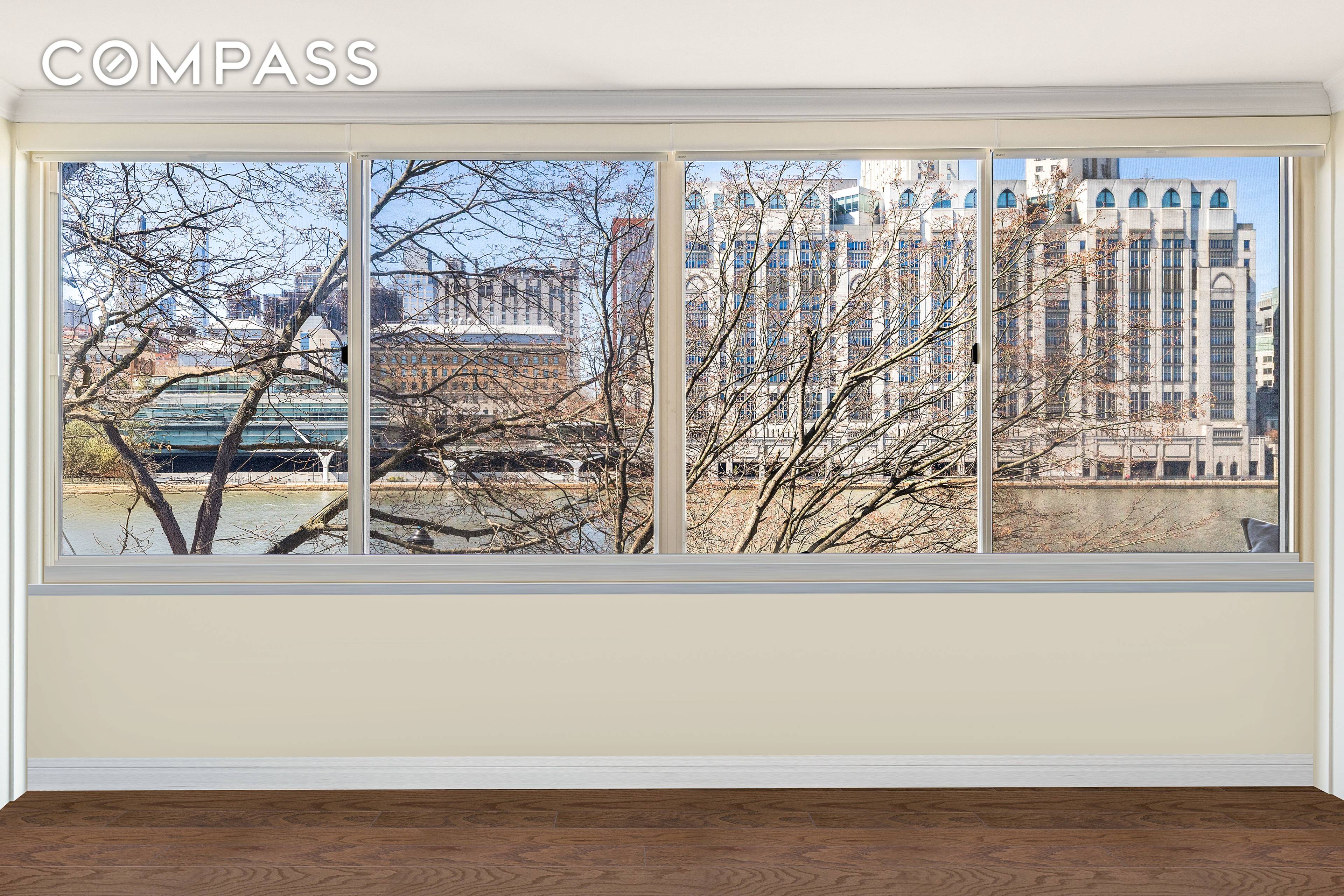 OPEN HOUSES BY APPOINTMENT ONLY Welcome to Roosevelt Island, the city s best kept secret, located just one subway stop from Midtown Manhattan !
