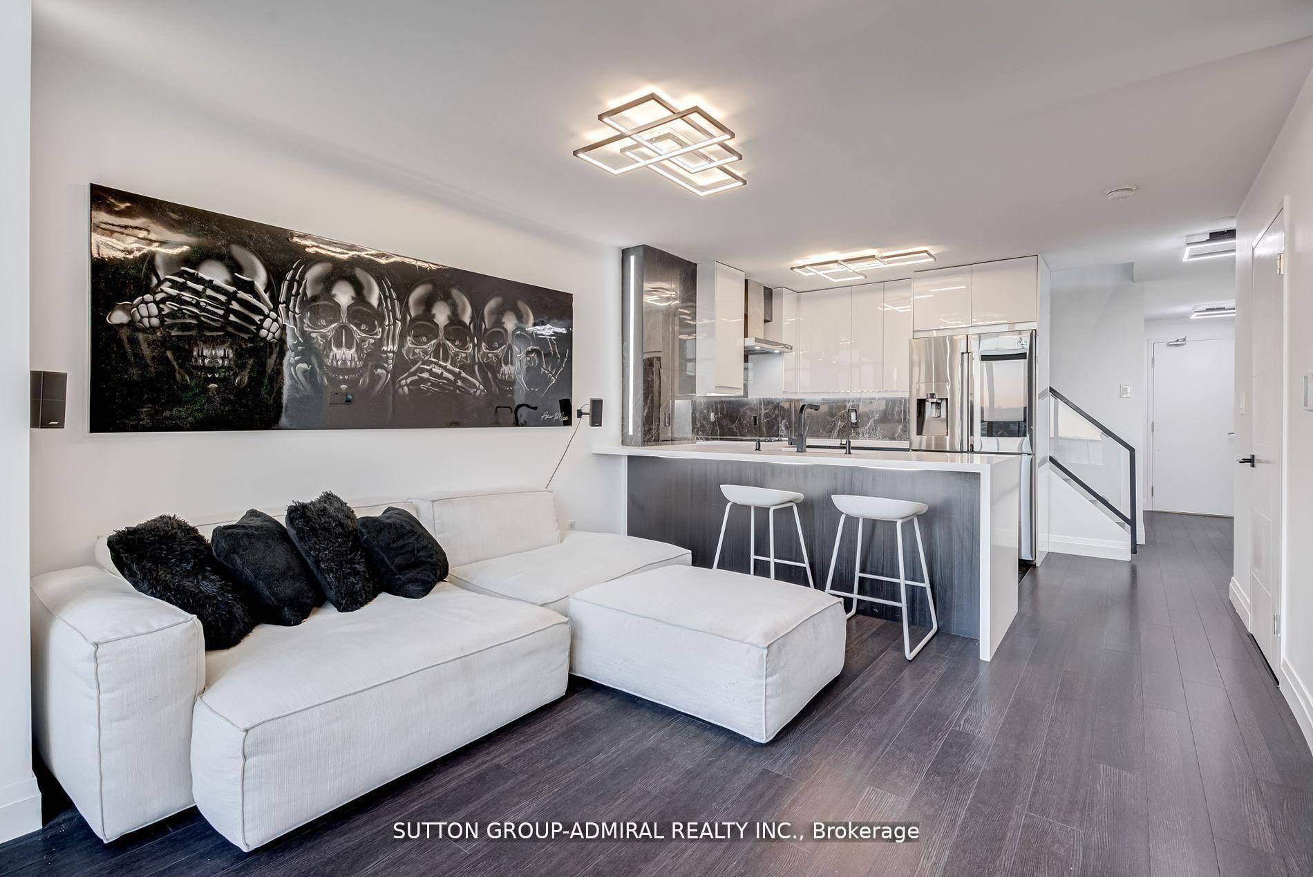 Recently renovated, fully furnished 2 storey loft at Mystic Point with an open concept layout.