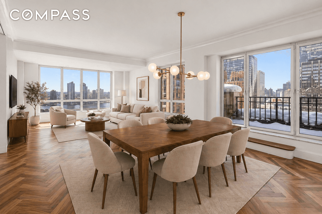 Rediscover a classic Penthouse 5B is a gracious, sun filled residence that seamlessly balances timeless elegance with the ease of everyday living.