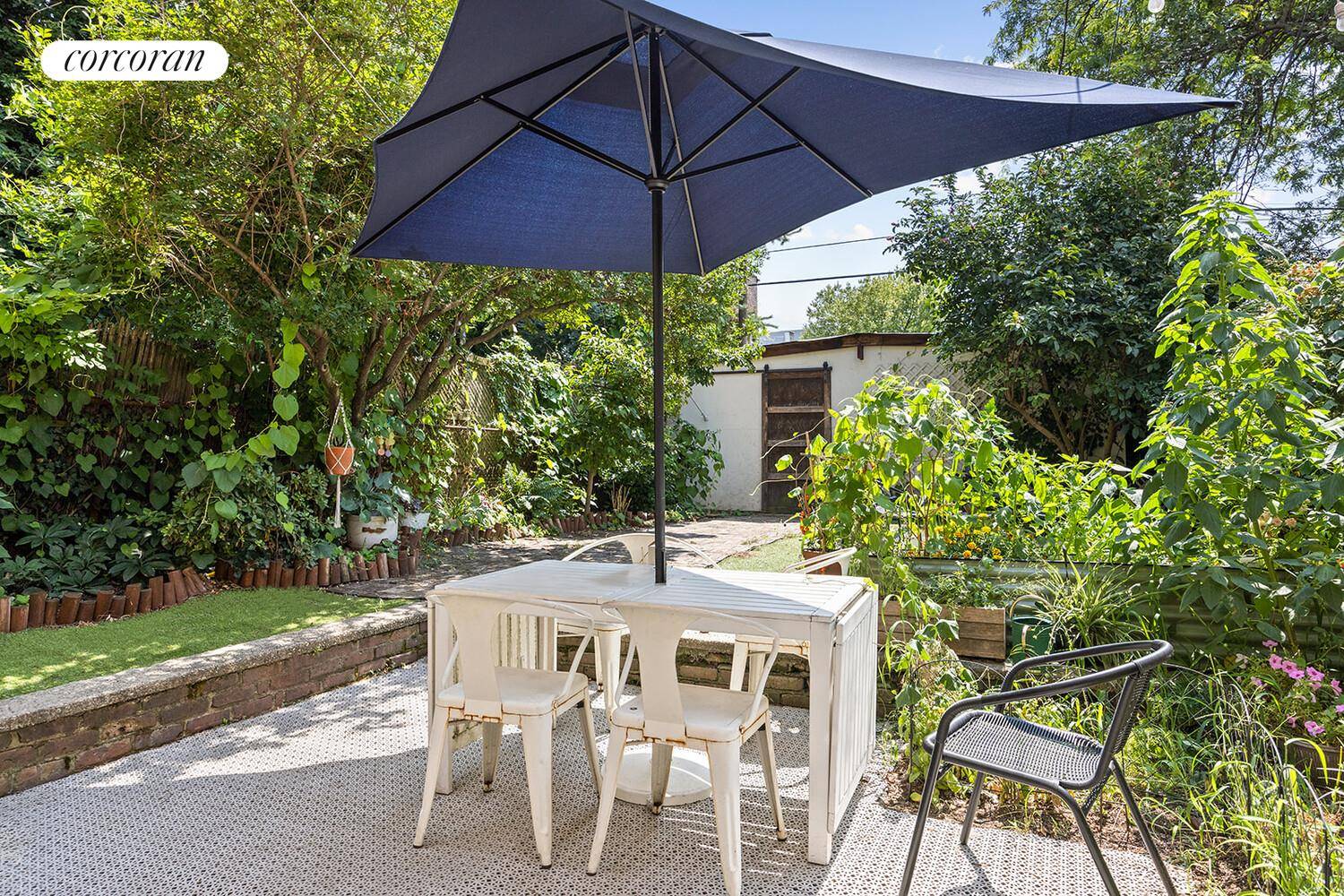 Welcome to 124 8th Street, a three story two family townhouse, renovated in 2015 and easily converted to a single family, with a stunning 25 ft x 50 ft backyard ...