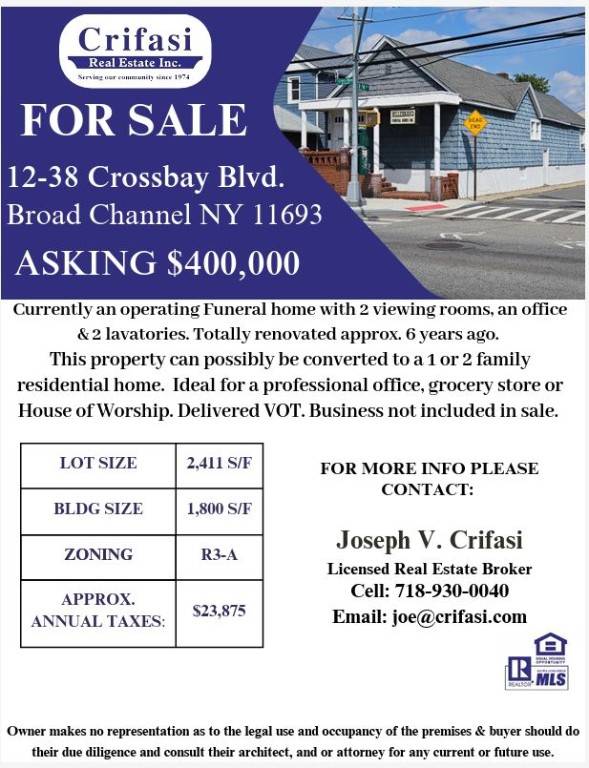 This unique commercial property is currently operating as a funeral home and offers exceptional potential for a variety of future uses.