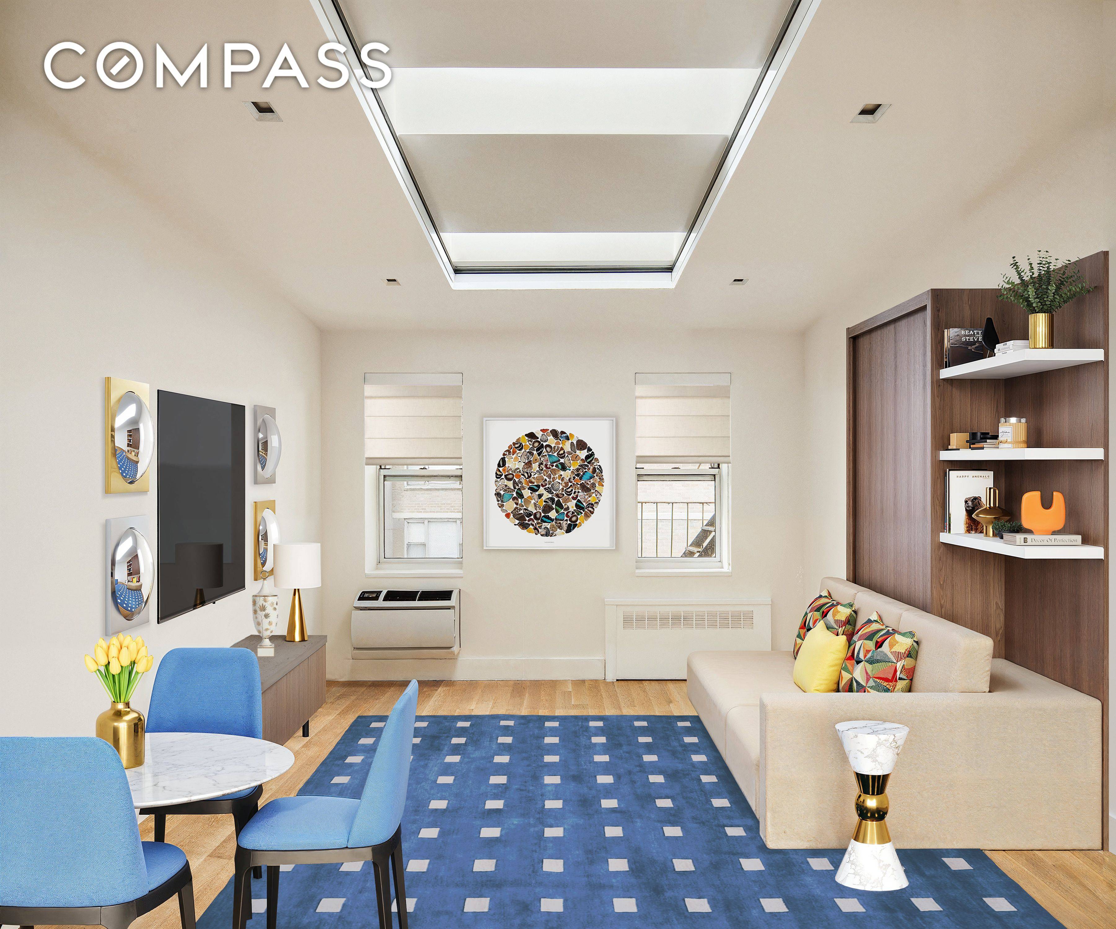 SPONSOR UNIT NO BOARD APPROVAL On the top floor of the building, Residence 4F is a beautifully renovated oversized studio home that has been completely rebuilt to a high end ...