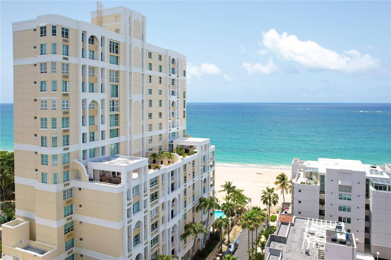 Premier Oceanfront Living at San Juan s Only Gated Condado Street Situated on the absolute frontline of Ocean Park s premier residential beach, this trophy property offers an unparalleled lifestyle ...