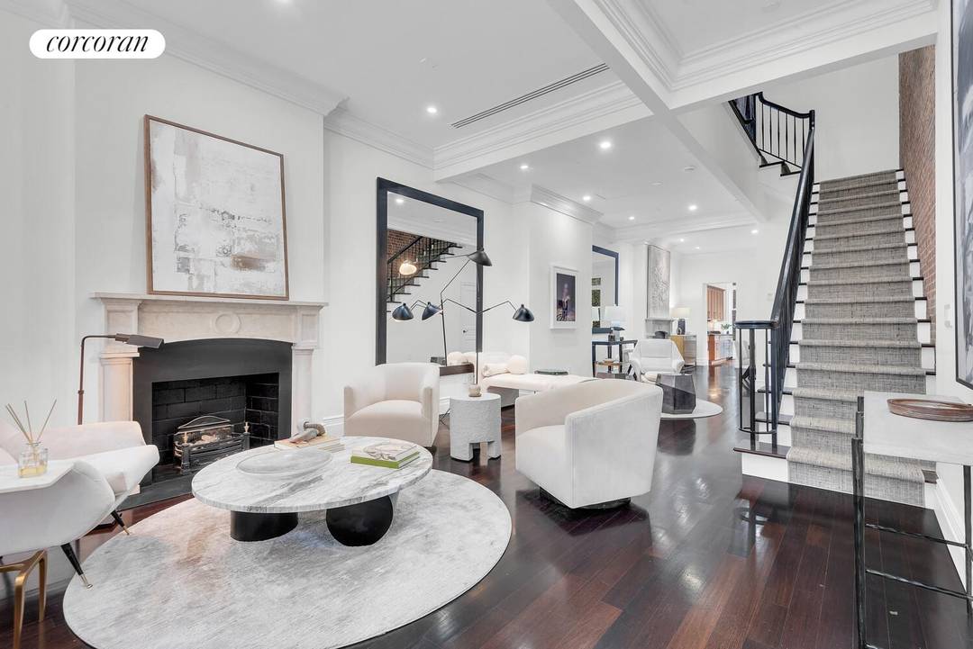 This exceptionally elegant 7 story single family townhouse showcases luxury, functionality, and style throughout its over 7, 300 SF of interiors.