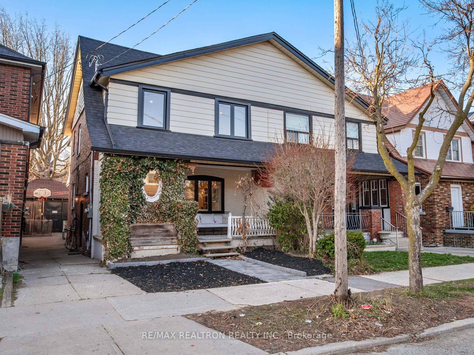 Welcome to this beautifully transformed semi detached home, ideally located in one of Toronto's most sought after neighbourhoods.