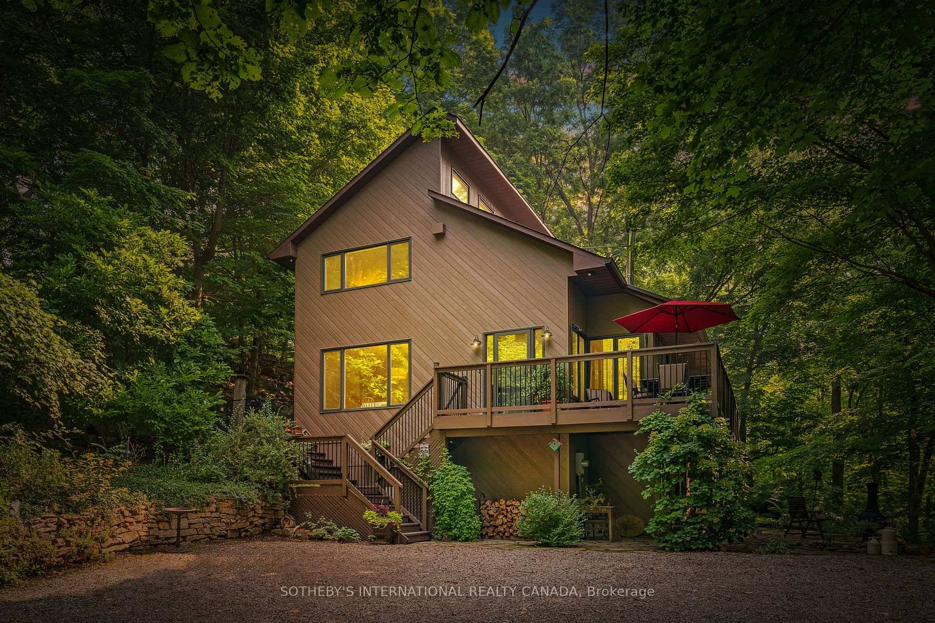 Nestled in nature updated Dundas home with in law suite.