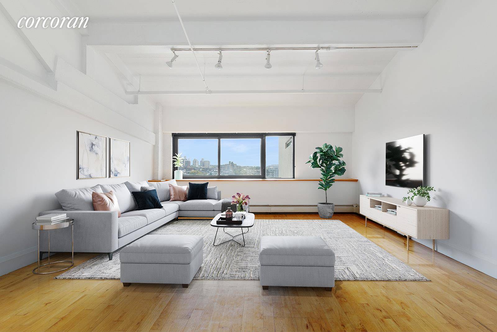 535 Dean Street, 904 PENTHOUSE PERFECT Unique top floor duplex 1 bedroom, 2 bathroom home with enormous private terrace and views.