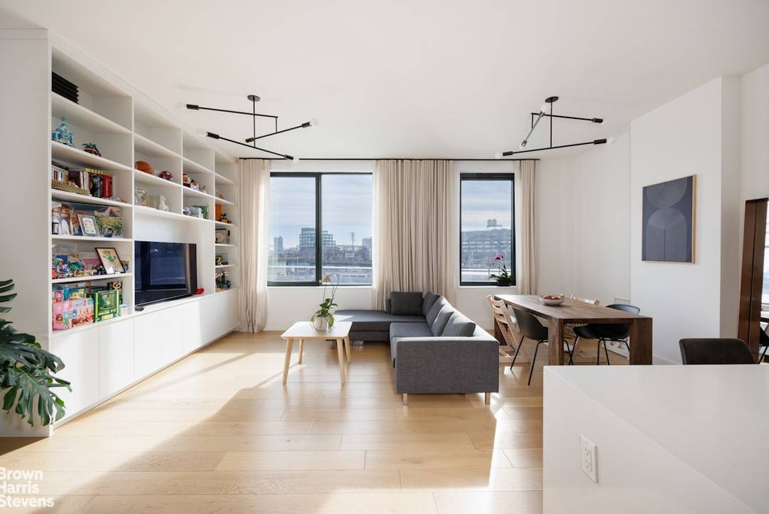 South Facing Corner 2 Bedroom Largest Line with Flex Space amp ; Private Balcony Flooded with natural light throughout the day, the living and dining area is exceptionally generous, providing ...