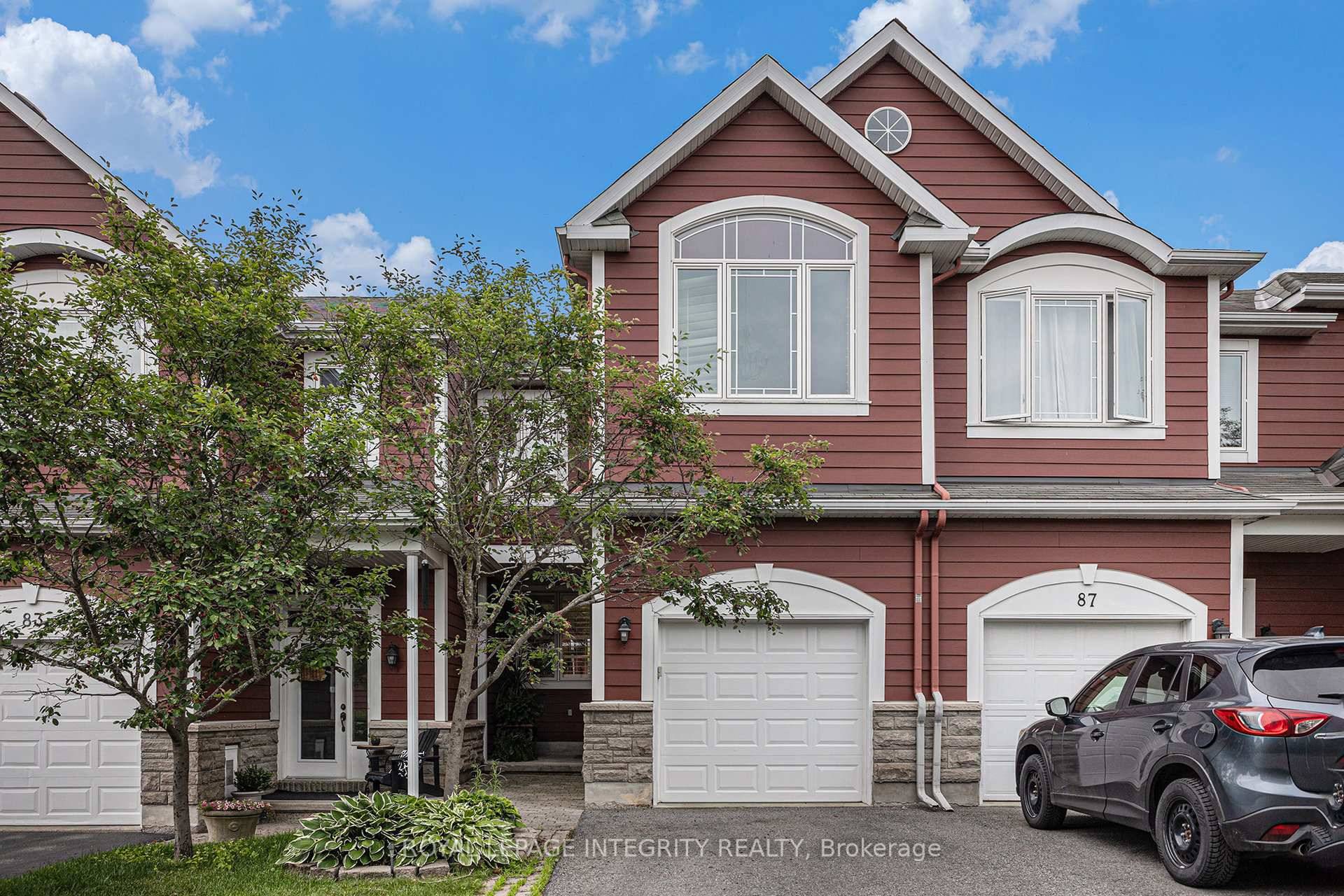 Located on a coveted, private court, this rare and spacious townhome in Stittsville perfectly blends comfort, style, and bold design.