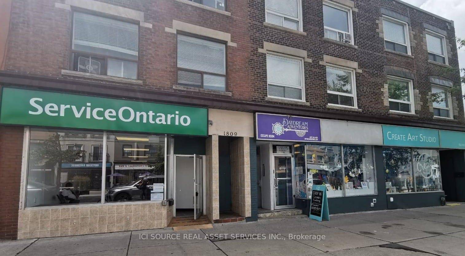 Large retail space in high traffic location.