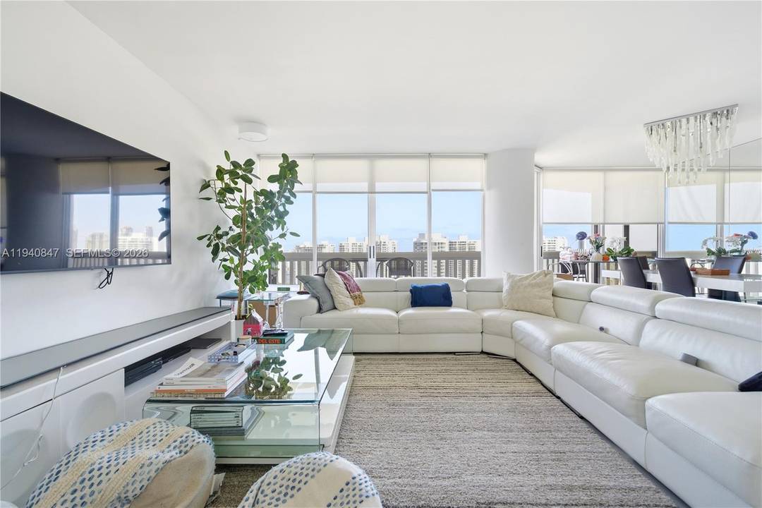 Incredible views from the moment you walk into this 28th floor residence at 1000 Williams Island.