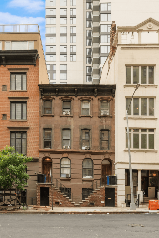 206 208 East 35th Street presents a rare opportunity to acquire two adjacent, four family buildings totaling eight units in the heart of Murray Hill.