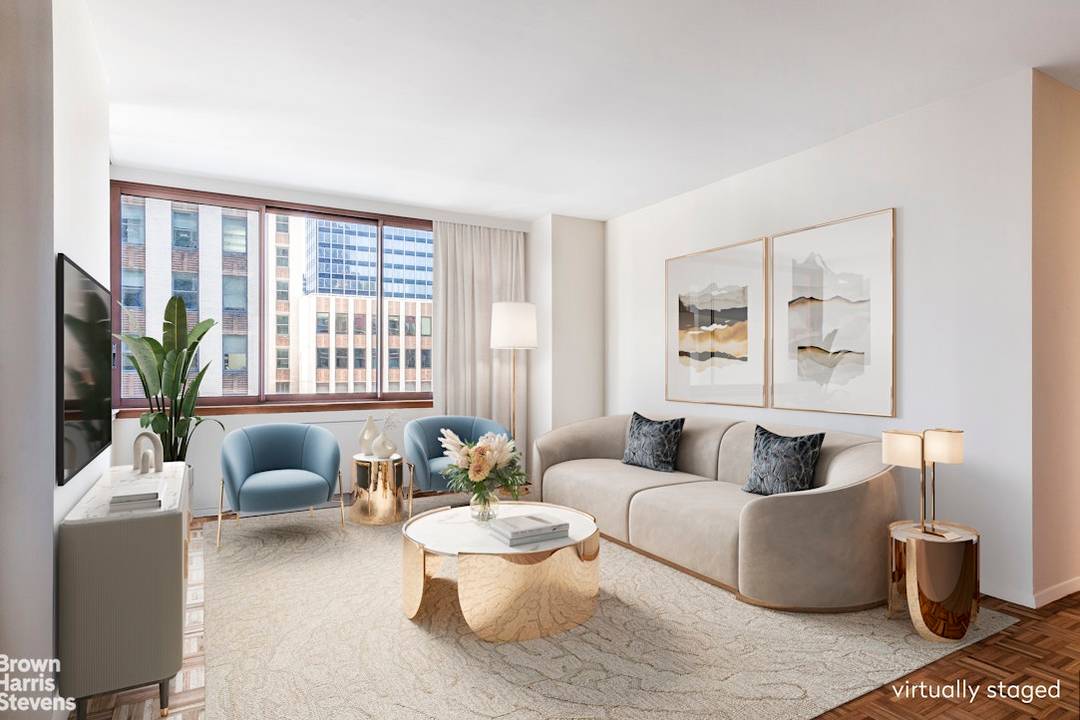 Presenting the best convertible two bedroom condominium value in Midtown at the coveted Vanderbilt Condominium, known for its 70 ft long swimming pool and double level health club.