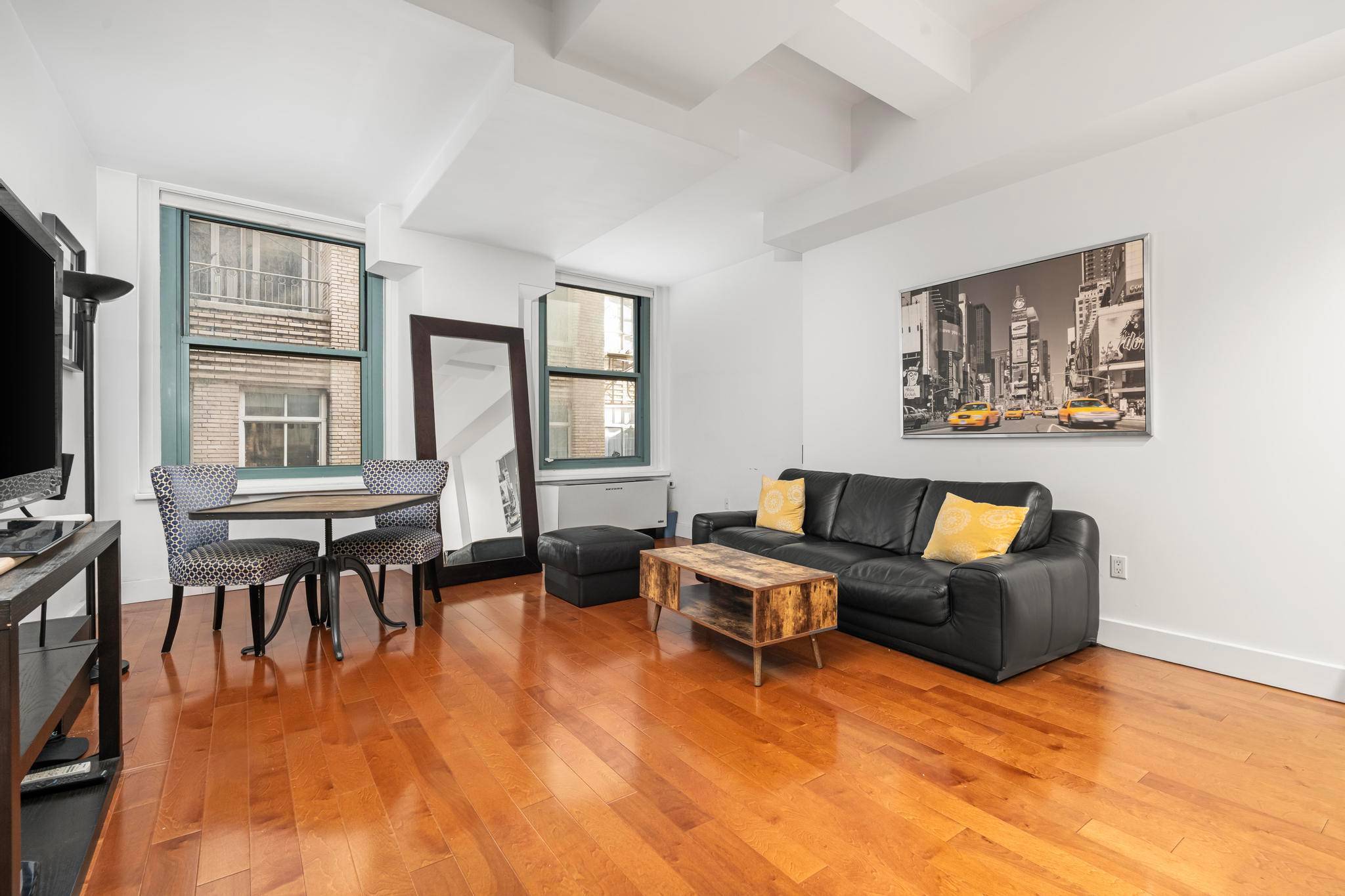 We are excited to present Unit 11E, a beautifully renovated loft with Home Office, Easily Used as a 1bedroom.