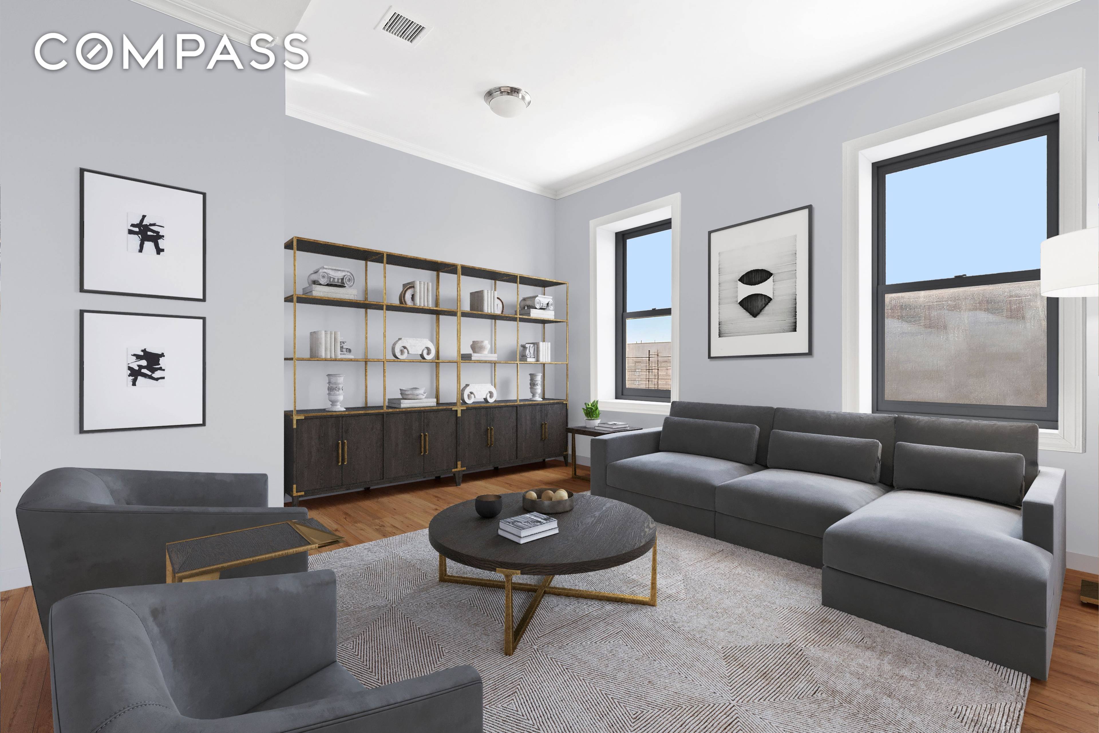 Rarely available, sprawling 3 4 BR prewar penthouse with huge private roof deck.