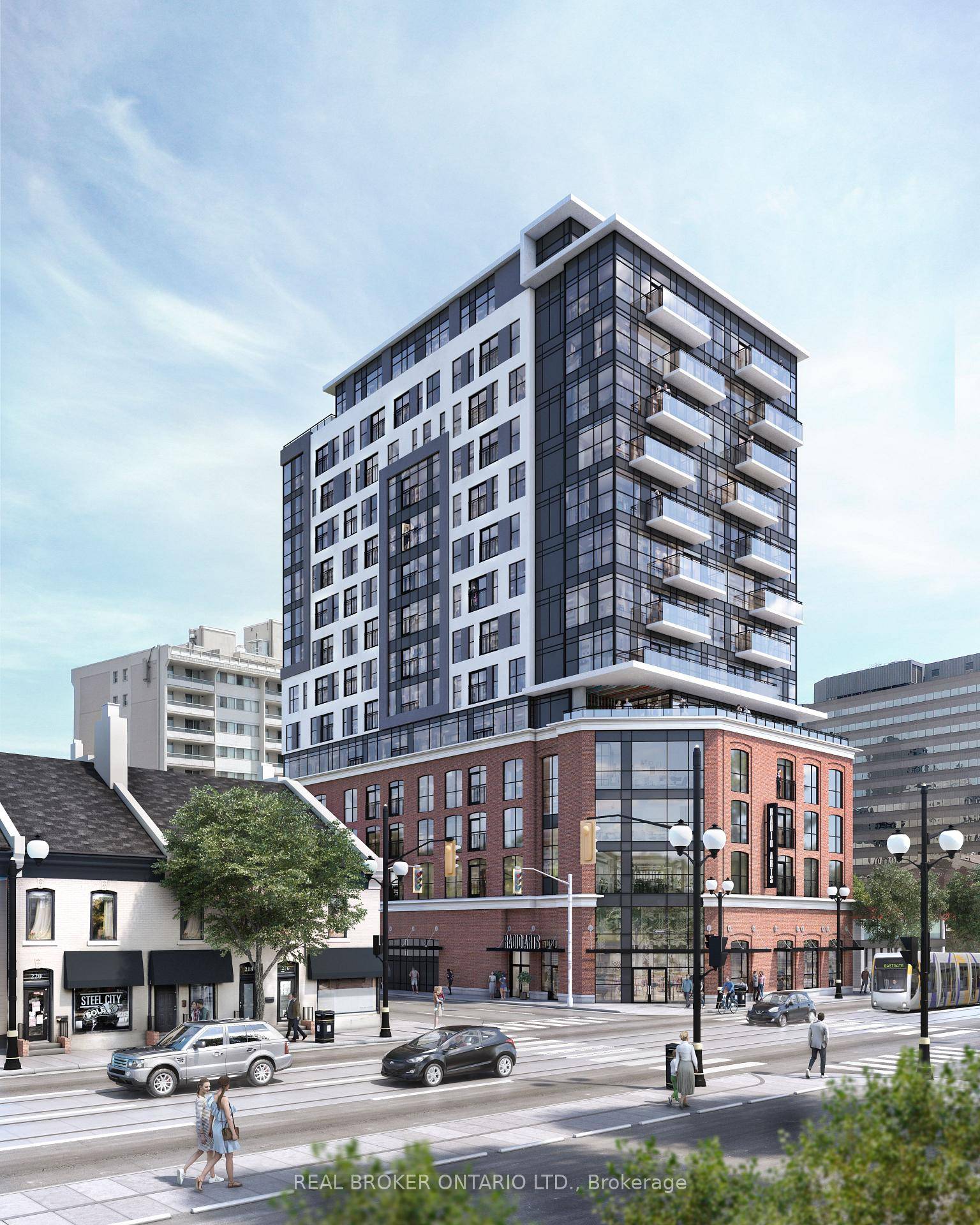 Prime ground floor hospitality retail opportunity at the brand new Radio Arts Condos in the heart of Downtown Hamilton !
