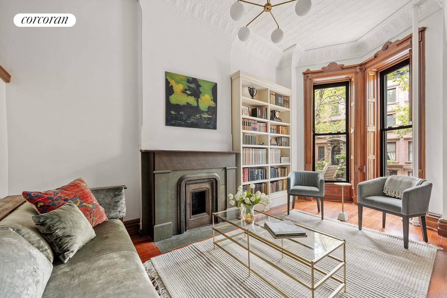 Welcome to 106 Park Place, a four story, two family townhouse where light, space, and history meet modern ease.