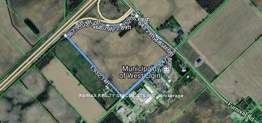 Prime Commercial Land Opportunity 55 Acres Bordering Highway 401 Discover an exceptional 55 acre commercial property strategically located adjacent to Highway 401, just west of London, Ontario.