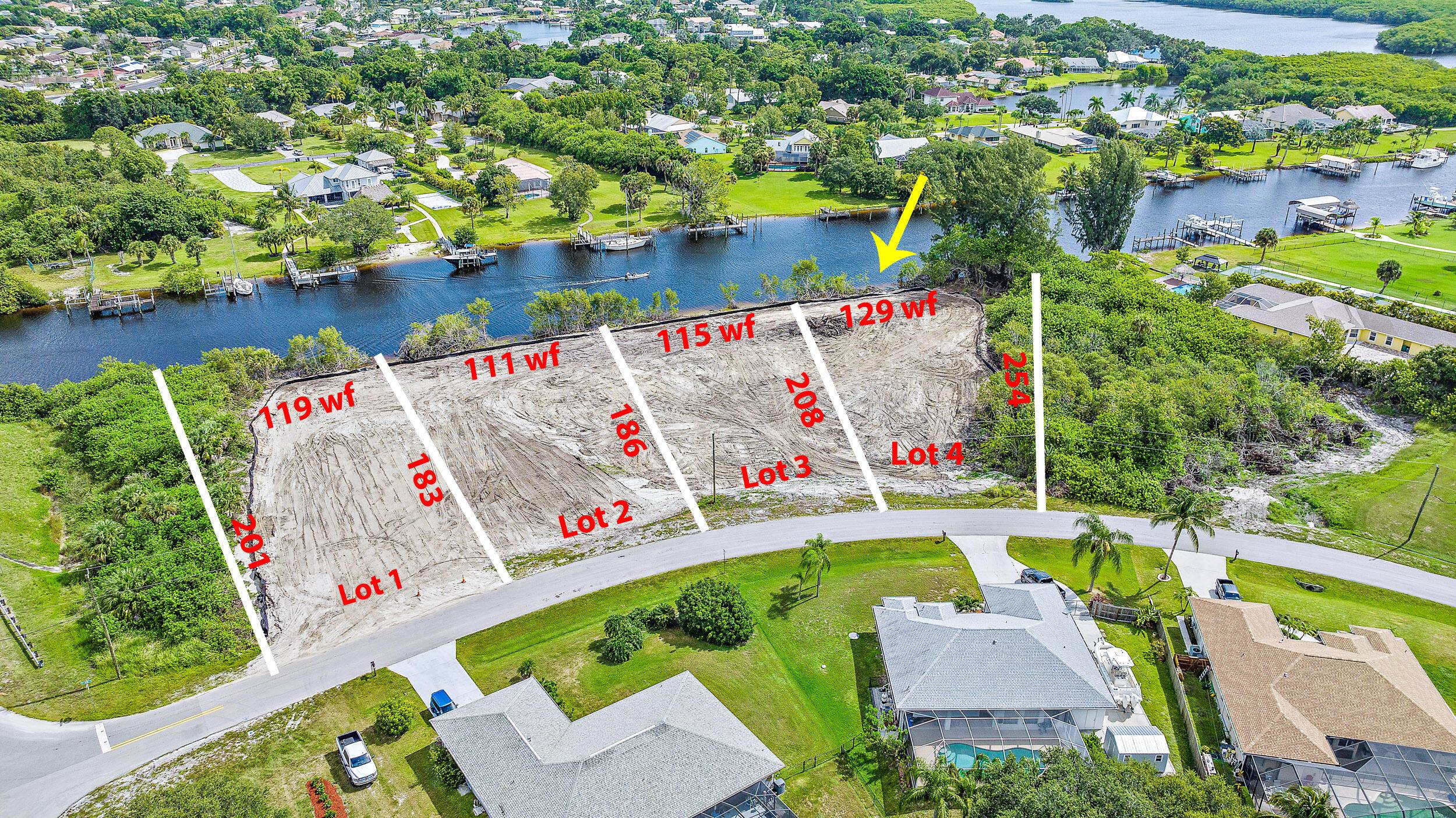 Cleared, filled and ready to build, Lot 4 of 4 lots on Peru, one of the nicest streets in South Bend.