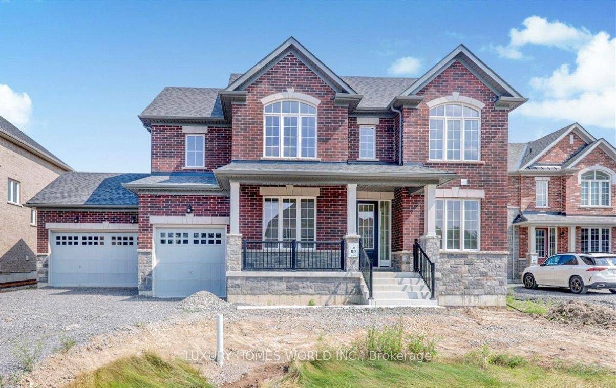 This property is a fully detached brick estate home in Riverbend Estates features four bedrooms, four bathrooms, and a three car garage which sits on a large lot.