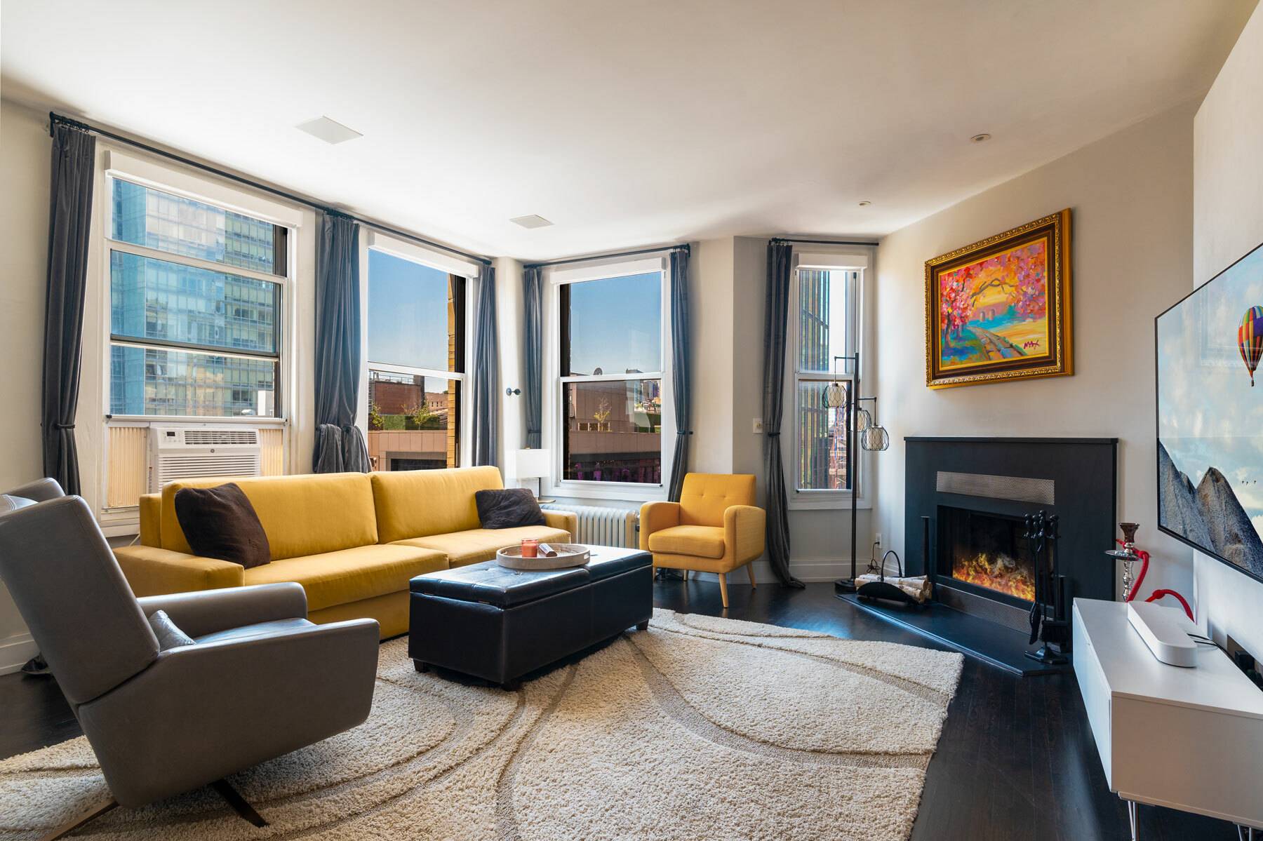 Elegant, graceful, extraordinary what else can be said about this stunning sun drenched magnificent Apartment located in this Pre War Art Deco doorman building nestled in chic Nomad.