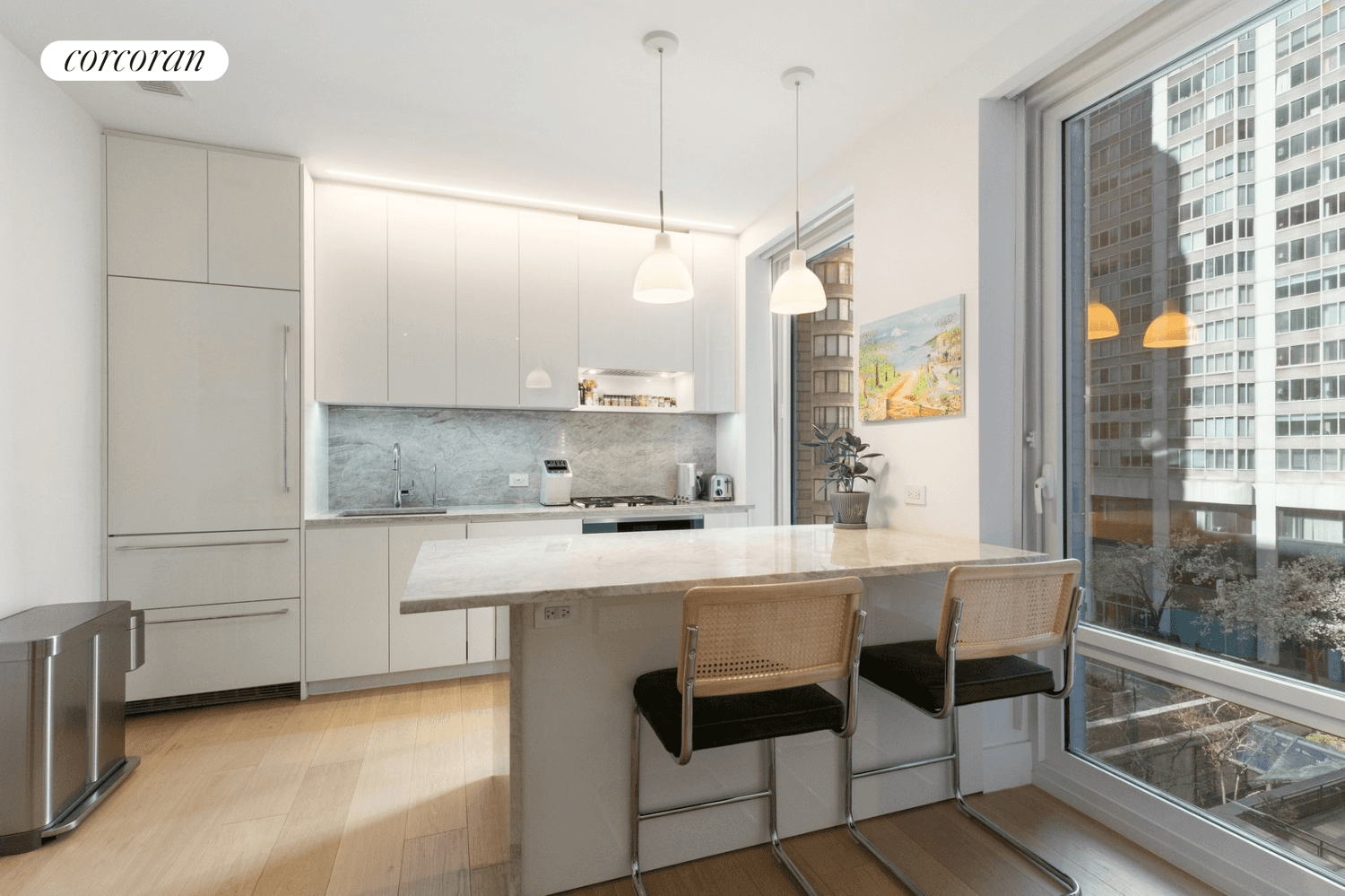 Thoughtfully designed, Residence 4F offers a refined living experience in one of the Upper West Side's premier condominiums.