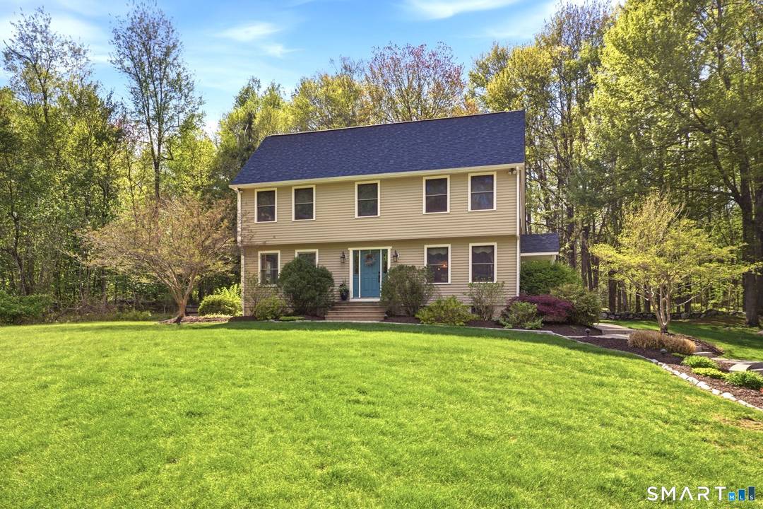 Beautiful 3 bedroom, 3. 5 bath Colonial set on over 4 private acres in desirable East Hartland.