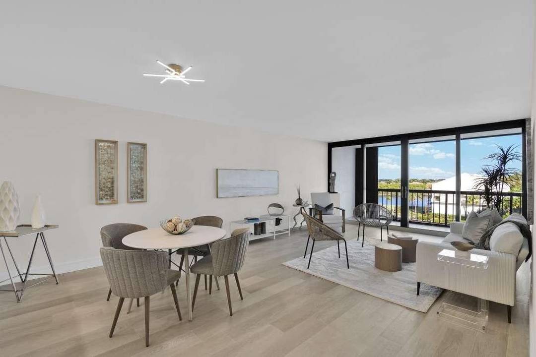 WATERFRONT PARADISE with PRIVATE BEACH CLUB ACCESS RECERTIFICATION AND INSPECTION ARE COMPLETE Step into luxury living with this FULLY RENOVATED condo offering breathtaking views of the tranquil Intracoastal, lush gardens, ...