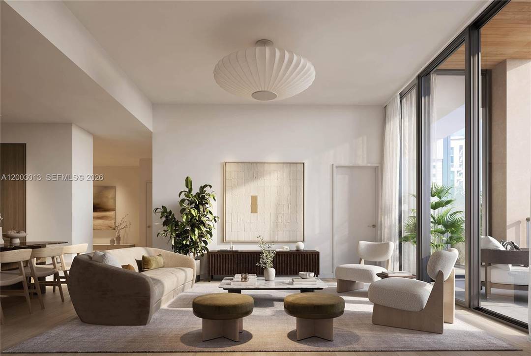 Experience elevated Coconut Grove living at The Well in Residence 04 South, a thoughtfully designed 2 bedroom den, 2.