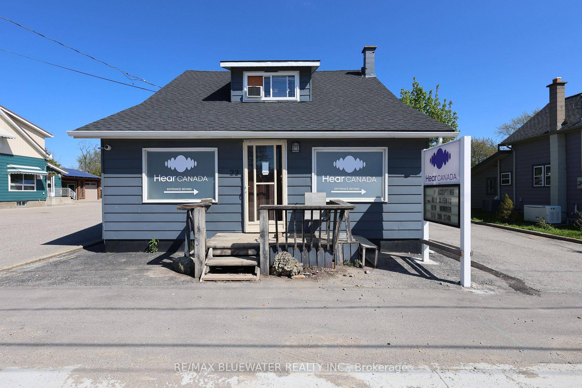 Commercial zoning along Hwy 21 in the heart of Grand Bend.