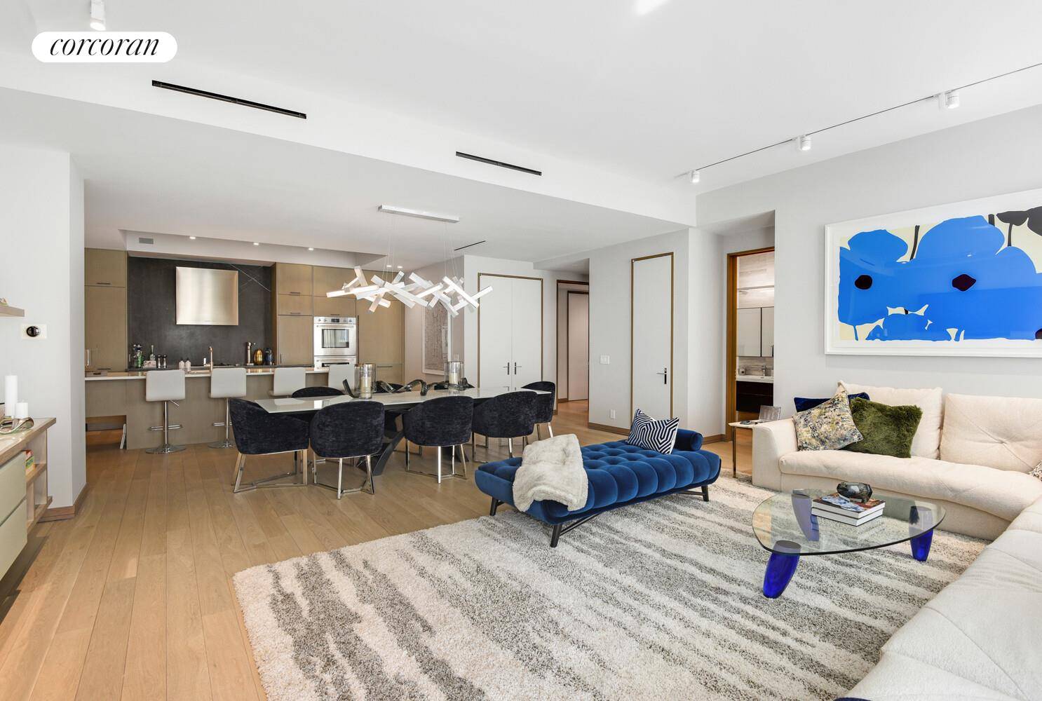 Spanning 2, 025 square feet, this mint condition two bedroom, four bath residence at 90 Lexington Avenue offers a rare combination of grand scale, thoughtful design, and turnkey luxury.