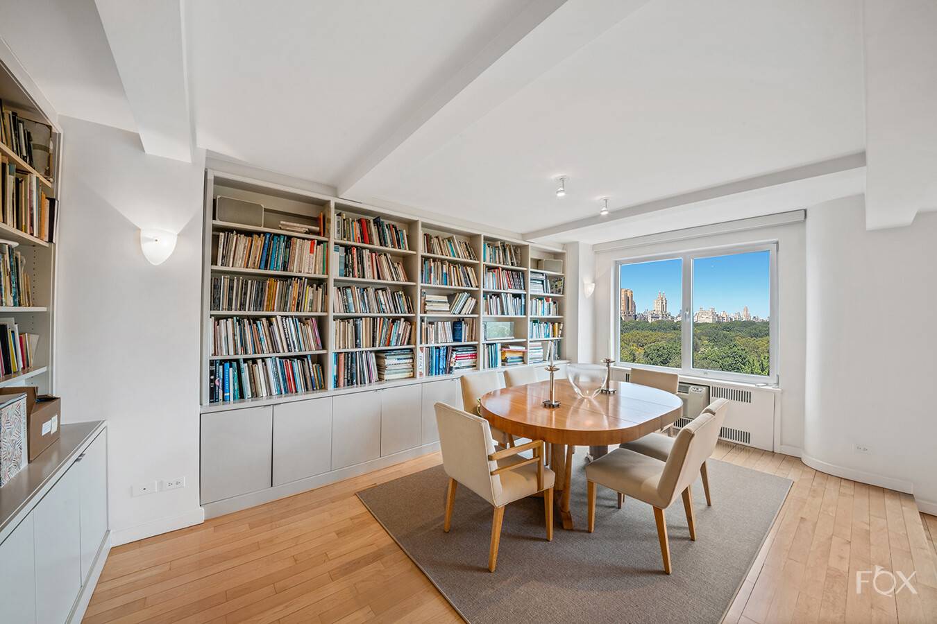 A truly one of a kind offering this expansive residence is the result of a seamless combination of three apartments in a prestigious full service co op directly facing Central ...