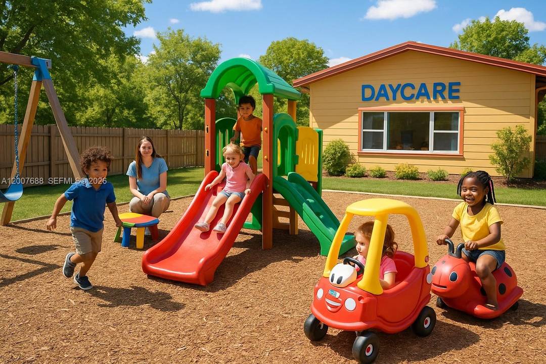 BUSINESS WITH REAL ESTATE INCLUDED Exceptional opportunity to own a well established and highly regarded pre school and daycare center.