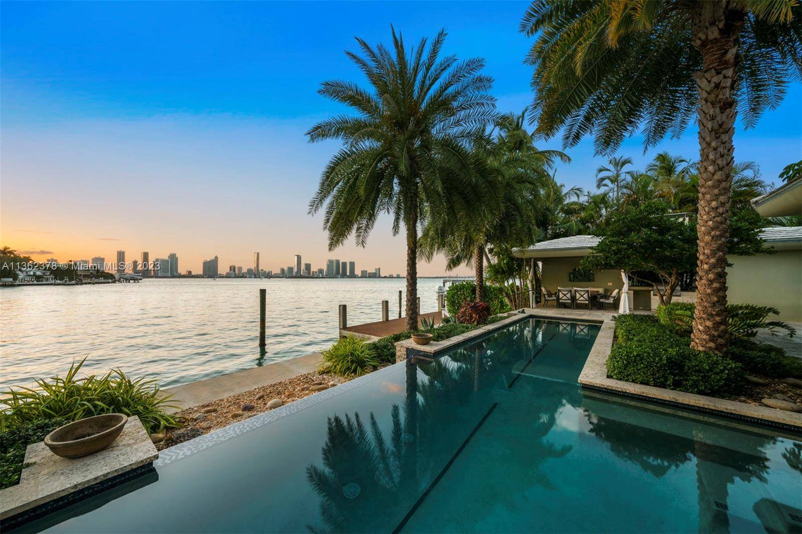 Mid century modern home boasting clear downtown views that only San Marino can offer.