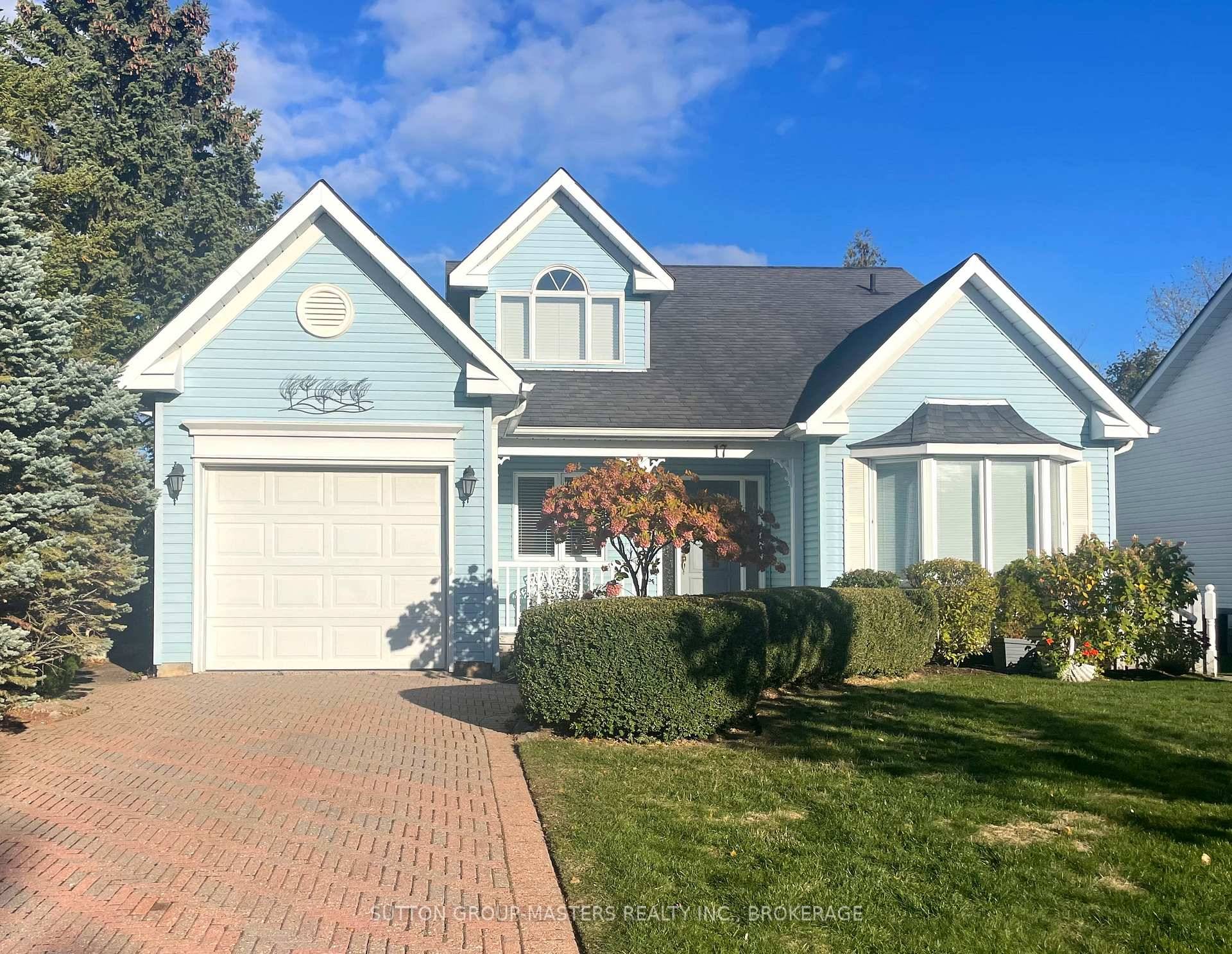 This unique bungaloft in Loyalist Lifestyle Community offers a charming, character filled home nestled on a picturesque Creekside lot in Bath.