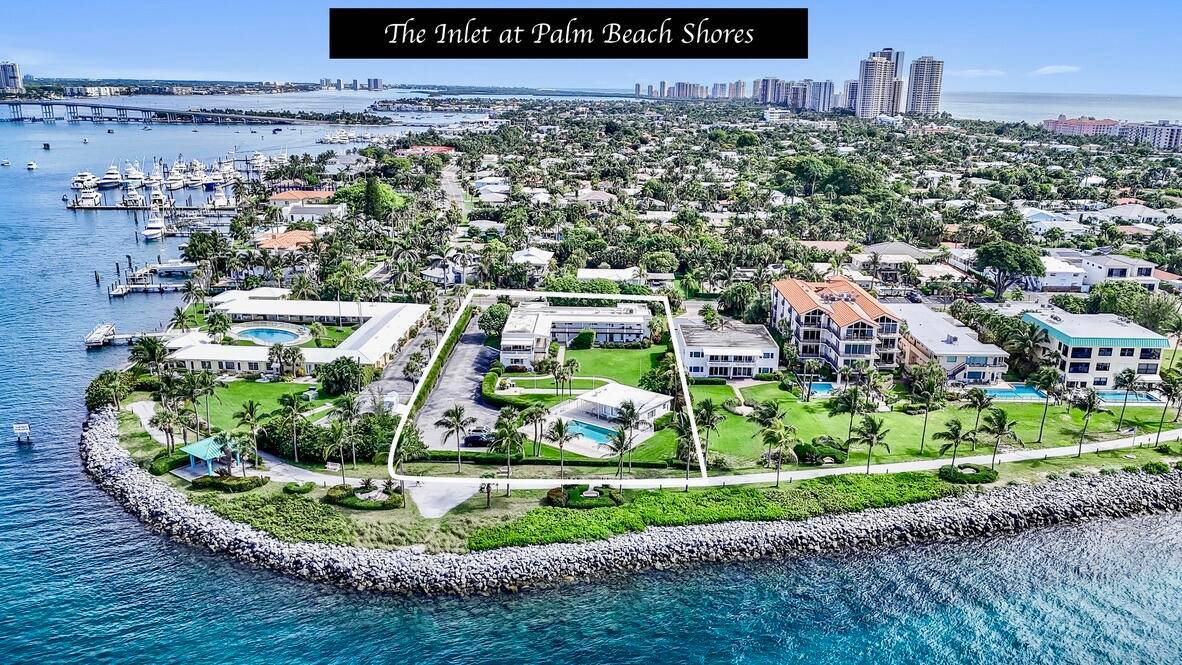 Welcome to The Inlet, your serene retreat at this beautifully appointed 1 bedroom, 2 bathroom condo, perfectly situated directly on the Palm Beach Inlet in the exclusive Palm Beach Shores, ...