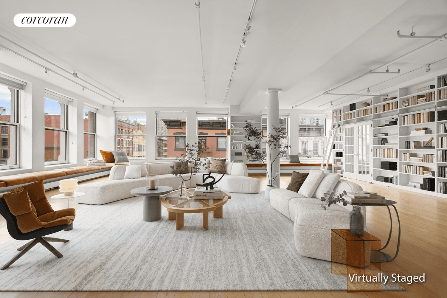 Unparalleled SoHo Loft with Expansive Views amp ; Private Outdoor Space For the first time ever, apartments 5SE amp ; 5W at 165 Spring Street are available together, presenting an ...