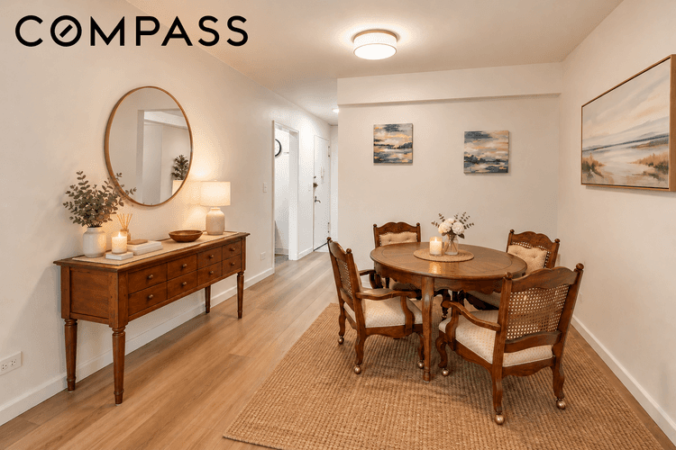 Welcome to 3H at The St. Mark, a spacious northeast corner two bedroom, two bathroom cooperative offering an exceptional opportunity to create a home entirely your own.