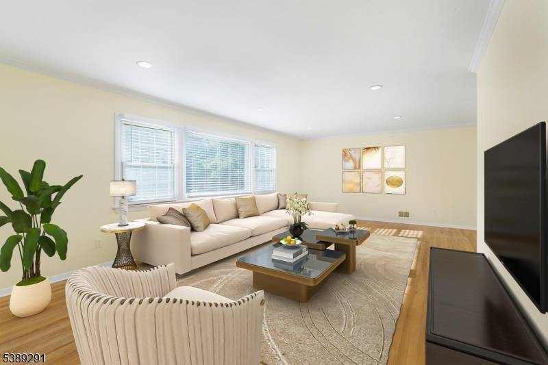 This move in ready 4 bedroom, 3 bath split level home in Berkeley Heights that borders Seeley's Pond in the Watchung Reservation offers tasteful updates in a tranquil natural setting.