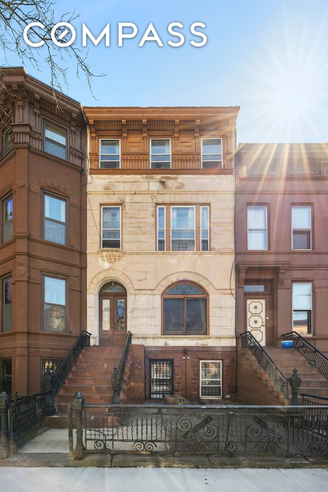 Charming 20 Foot Wide One Family Townhome in Bed Stuy A Renovator s Dream !