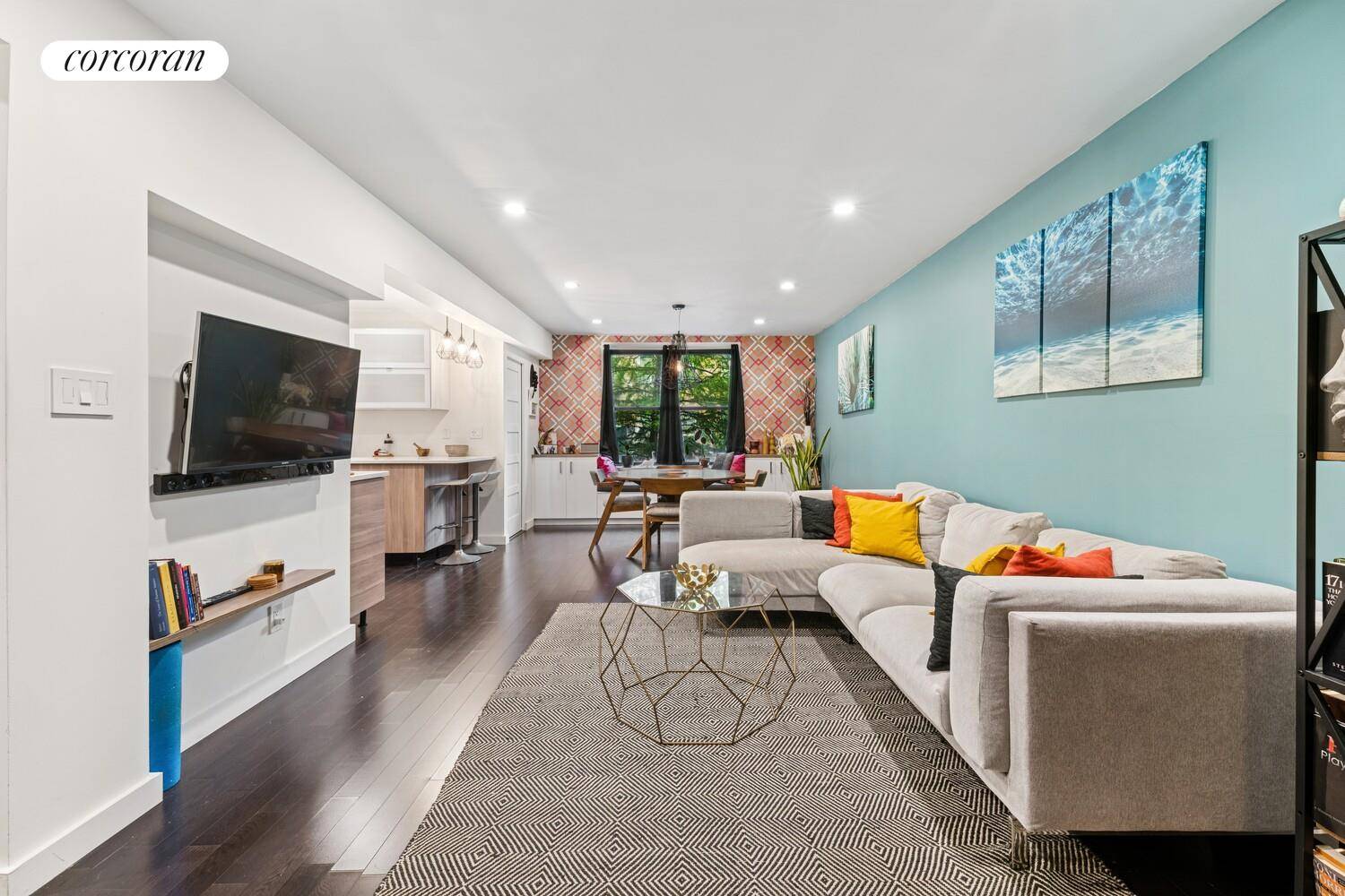 This true two bedroom comes packed with upgrades and smart renovations.