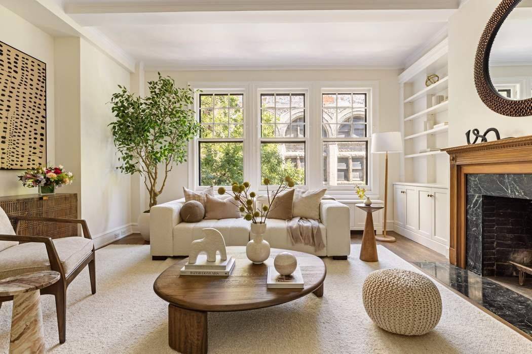 First showing Friday, 9 5 Welcome home to this rarely available gracious classic 7 into 6 room apartment, fabulously located in a sought after full service prewar cooperative just off ...
