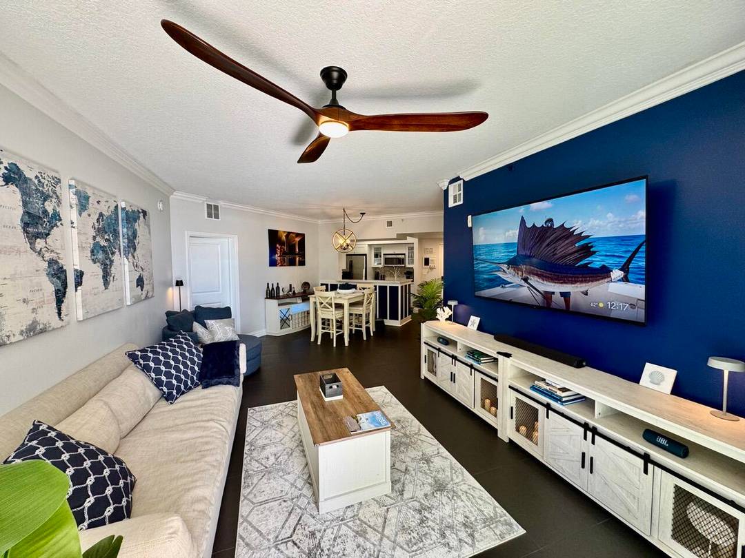Discover luxury at The Harborage Yacht Club Condos in this fully furnished, turnkey 2 bedroom, 2 bath waterfront condo, meticulously renovated with modern maritime charm and high end upgrades.